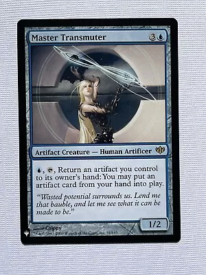 Master Transmuter MTG Mystery Booster Fresh Near Mint Never Played NM-M • $4.99