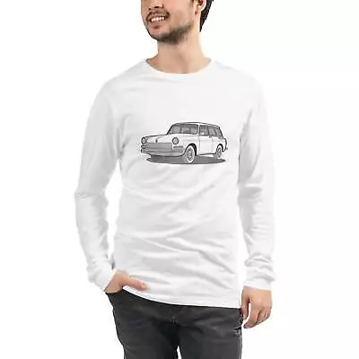1972 VW Type 3 Squareback Premium Front Side Unisex Long-Sleeve Shirt (3 Colors) • $44