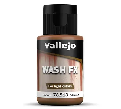 AV Vallejo | Model Wash - Acrylic Washes |  - Full Range Of 19 Washes • £8.50