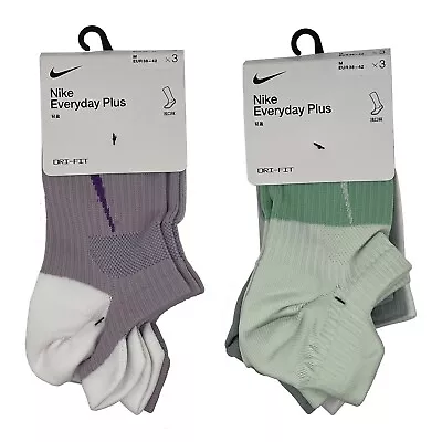 Nike Everyday Plus No Show Women's Socks 3Pairs Size M • $24.99