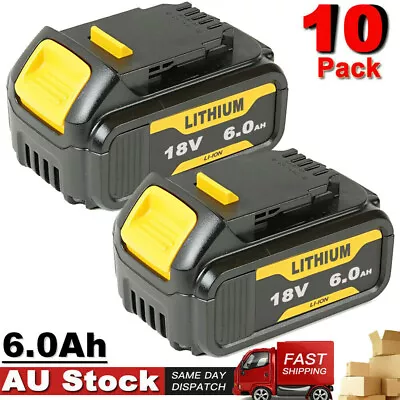 9.0Ah For DEWALT DCB184XE 18V XR Li-Ion Battery DCB184 DCB182 DCB182XE DCB206-2 • $250.99