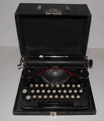 Antique Underwood Standard Portable Typewriter Portable Typewriter • £145.01