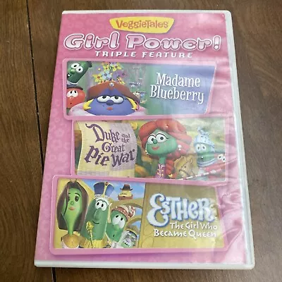 Veggie Tales: Girl Power - Triple Feature On DVD Madame Blueberry Esther Duke An • $5