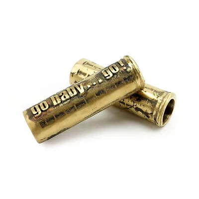 Wannabe Choppers Grips Go Baby Go 1   Brass For Harley-Davidson • $159.66