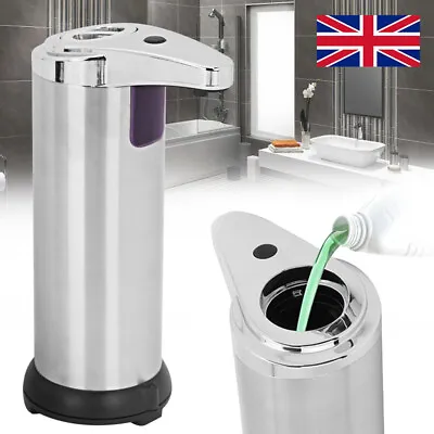 Touchless Hands Free Liquid Sanitizer IR Sensor Automatic Soap Dispenser 280ml~ • £10.99