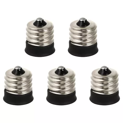  5 Pcs Lamp Converter E12 Socket E14 Light Bulb Jackbox Holder Suite • $6.54