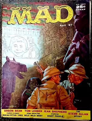 MAD Magazine #32 April 1957! FINE! 6.0 A SUPER SOLID EARLY CLASSIC! $0.99 Start! • $1.04