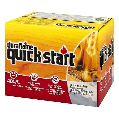 Duraflame Quick Start Firelighters 10 - 4 Packs • $17.91