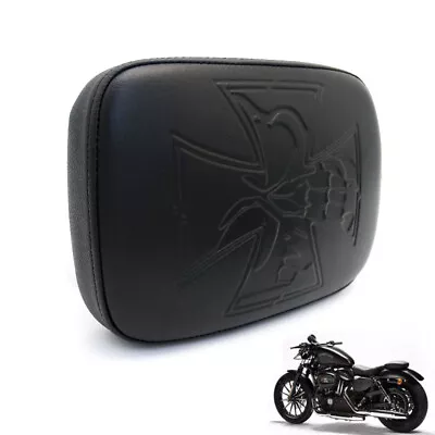 For Harley-Davidson Motorcycle Rear Passenger Cushion 8 Suction Pillion Pad Seat • $22.51