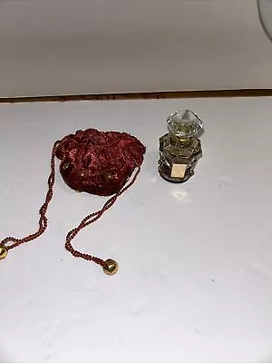 Vintage Prince Douka Perfume Marquay Paris France With Bag Miniature • $12.99