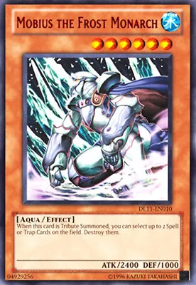 1x Mobius The Frost Monarch - Red - DL11-EN010 - Rare - Unlimited Edition Heavil • $4.58