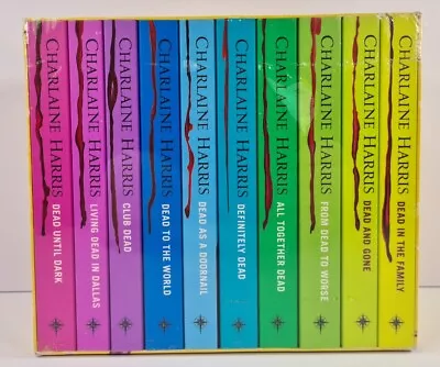 The Sookie Stackhouse Novels Boxset - 10 Novels Charlaine Harris True Blood  NEW • £15