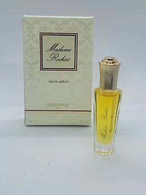 £11.99 • Buy Madame Rochas Eau De Toilette 3ml Miniature Vintage Women’s Fragrance New Boxed