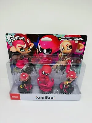 $189.95 • Buy Nintendo Splatoon 2 Octoling Amiibo 3 Pack Switch Boy Octopus Girl New