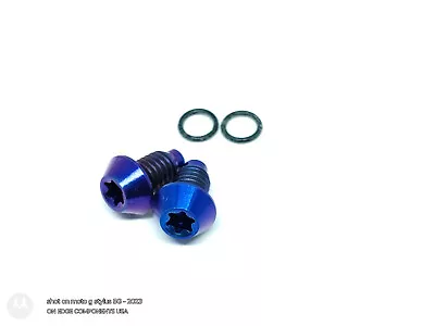 BLUE Titanium Bleed Port Plug For Magura MT8 MT7 MT6 MT5 • $12