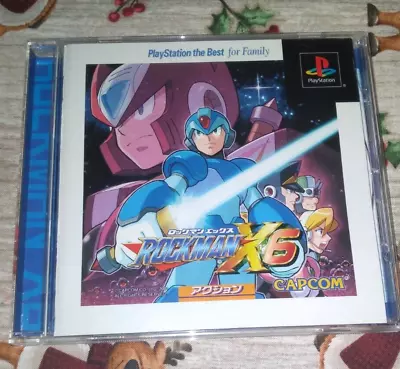 Mega Man X6 (Sony PlayStation 1 2001) PS1 Japan Import NTSC-J PLEASE READ • $11.20