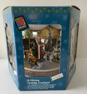 1997 Mr. Christmas Disney A Mickey Holiday Carousel 30 Songs  - Brand New! • $200