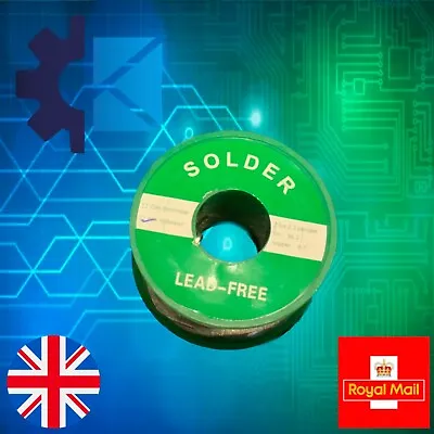 Lead Free Solder Wire Flux 1mm Hobbyist Soldering Uk Stock • £2.79