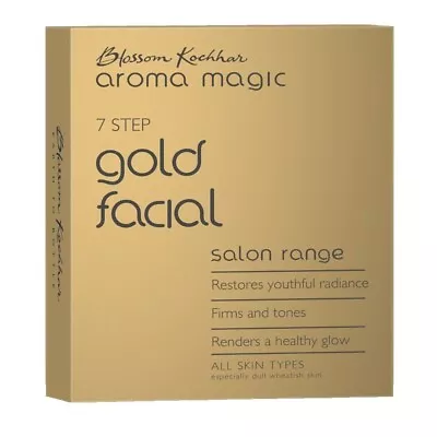 Aroma Magic Salon Range Gold Facial Kit 35g+10ml Natural Radiance Firms & Tones • $13.99