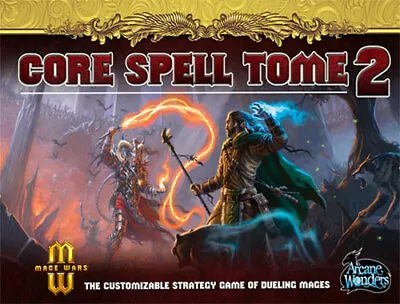 CORE SPELL TOME 2 Mage Wars Expansion BRAND NEW FACTORY SEALED Arcane Wonders • $6.50