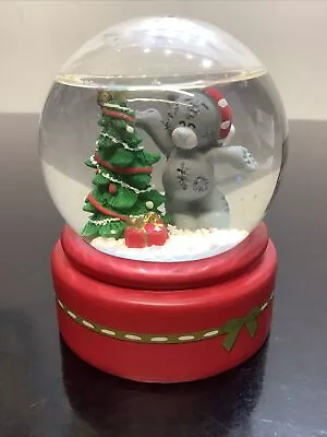 £13.95 • Buy Me To You Bear Snow Globe Glitter Globe Figurine Water Christmas Tree Gift Xmas