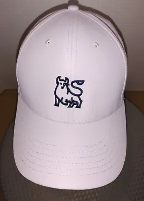 Merrill Lynch Golf Hat Moisture Wicking & UV Coat White Baseball Hat Adjustable • $12
