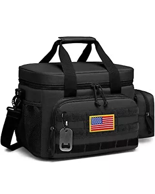 	Tactical Lunch Box For Men 30 Cans Leakproof Lunchbox Insulated Lunch Bag Ad... • £98.28