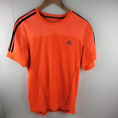 £13.73 • Buy Adidas Running Climalite Response Activewear T-shirt Men's Medium Fluoro Orange 
