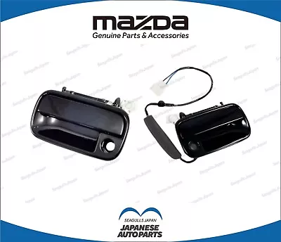 Mazda Genuine 86-92 RX-7 FC3S Outer Black Door Handle Right & Left OEM • $254