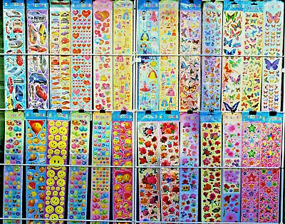 Sticker Sheets - Ideal For Card Making / Scrapbooking - Choice Of 53 Types • £0.99