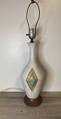 Vintage Mid Century Modern 1960 Quartite Creative Corp. Atomic Era Lamp • $150