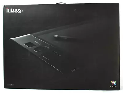 Wacom Intuos 4 Tablet PTK840 Large With Box Pen Cradle Software CD Cable Guide • $299.95