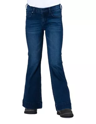 Cowgirl Tuff Western Jeans Girls Trouser Classic Med Wash GJTRSR • $49.94