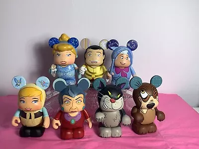 Disney Vinylmation Cinderella No CHASER Complete Set Of 7 Figures • $58.10