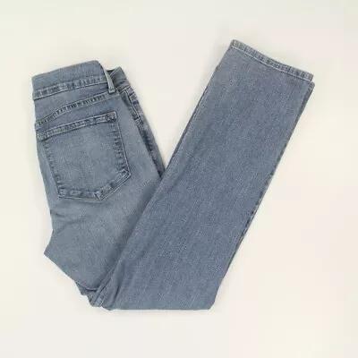 NYDJ Women’s Jeans Size 28/30 Lift Tuck Technology Medium Wash Mid Rise Straight • $11.19