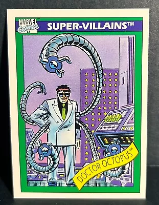 1990 Marvel Cards - Impel - Super-Villains - Doctor Octopus - Excellent • $0.99