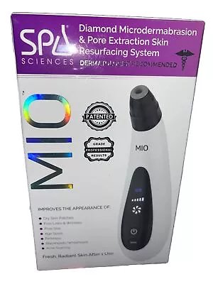 Spa Sciences Mio Diamond Microdermabrasion & Pore Extraction Resurfacing System • $16.99