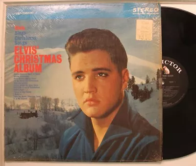 Elvis Presley Lp Elvis' Christmas Album On Rca - Vg++ / Vg++ (In Shrink) • $15.99