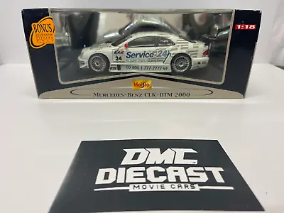 1/18 Maisto Gt Racing 2000 Mercedes-benz Clk-dtm V2 • $74.99