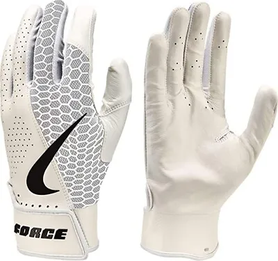 Nike Adult Force Edge Adult Batting Gloves (1-pair)  - New - 2~3 Day Free Ship • $29.95