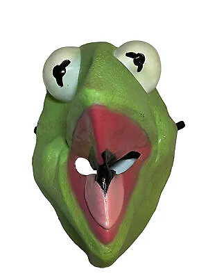 Vintage Kermit The Frog Muppets Latex Mask • $30