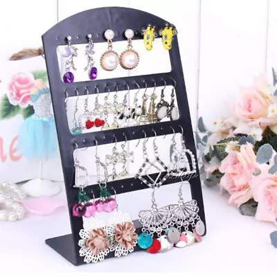  Ladies Gifts Ideas Jewelry Display Earring Holder Jwelery Organizers Bracelet • £7.29