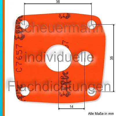 2x Membrane For Solex 40 44 PHH Mercedes W121 190SL Alfa Romeo Sprint BMW 2002 • $13.80