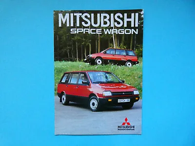Brochure / Catalogue / Brochure Mitsubishi Space Wagon 10/86 • $2.12