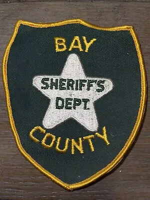 Vintage Florida Bay County Sheriff’s Department Police Patch • $8.88