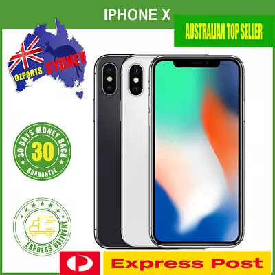$449.90 • Buy Apple IPhone X Unlocked OLED Smartphone 5,8 , 64GB, 256GB, 512GB, SYDNEY STOCK