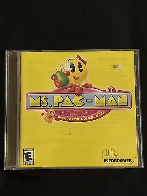 Ms. Pac-Man: Quest For The Golden Maze (PC 2001) • $3.99