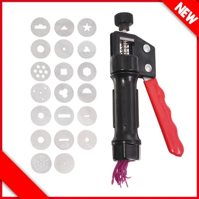 £8.39 • Buy 20 Discs Polymer Clay Extruder Craft Gun Soft Clay New Tool Sculpting F4D2