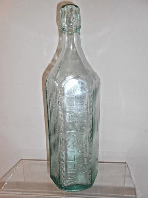 £11.95 • Buy Vintage Chemist / Poison Bottle William Hill Glasgow C1920 - LARGE SIZE