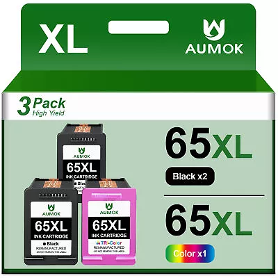 65 XL Ink Cartridge For HP DeskJet 3733 3730 3755 2658 Envy 5014 5058 5012 LOT • $22.47